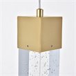 Elegant Lighting Novastella Royal Cut Crystal LED Pendant in Gold