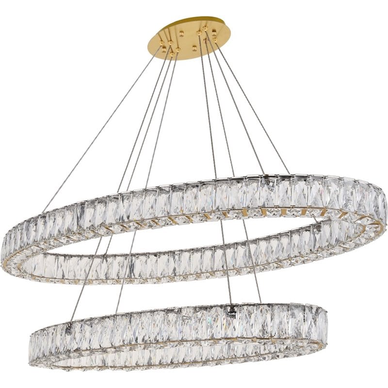 Elegant Lighting Monroe 2 Tier 41