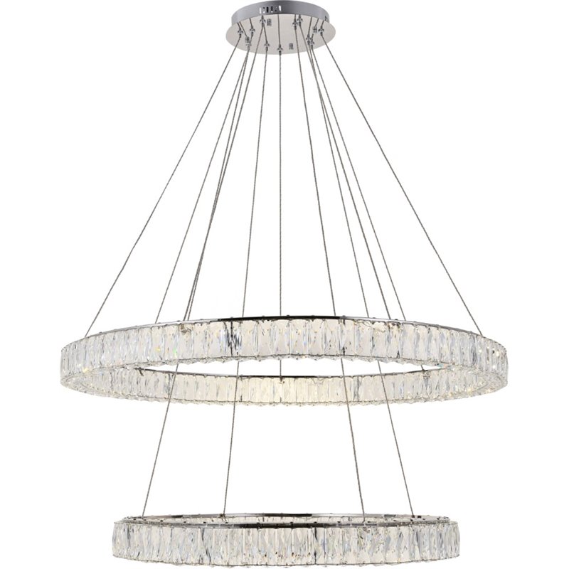 Elegant Lighting Monroe 2 Tier 42