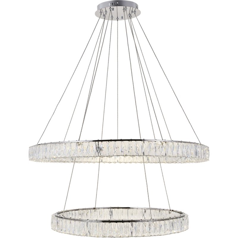 Elegant Lighting Monroe 2 Tier 42