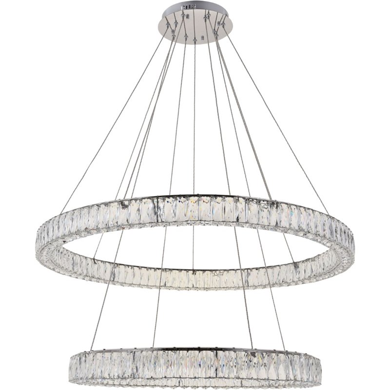 Elegant Lighting Monroe 2 Tier 42