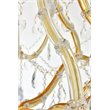 Elegant Lighting Maria Theresa 84 Light Royal Cut Crystal Chandelier in Gold