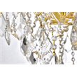 Elegant Lighting Maria Theresa 84 Light Royal Cut Crystal Chandelier in Gold