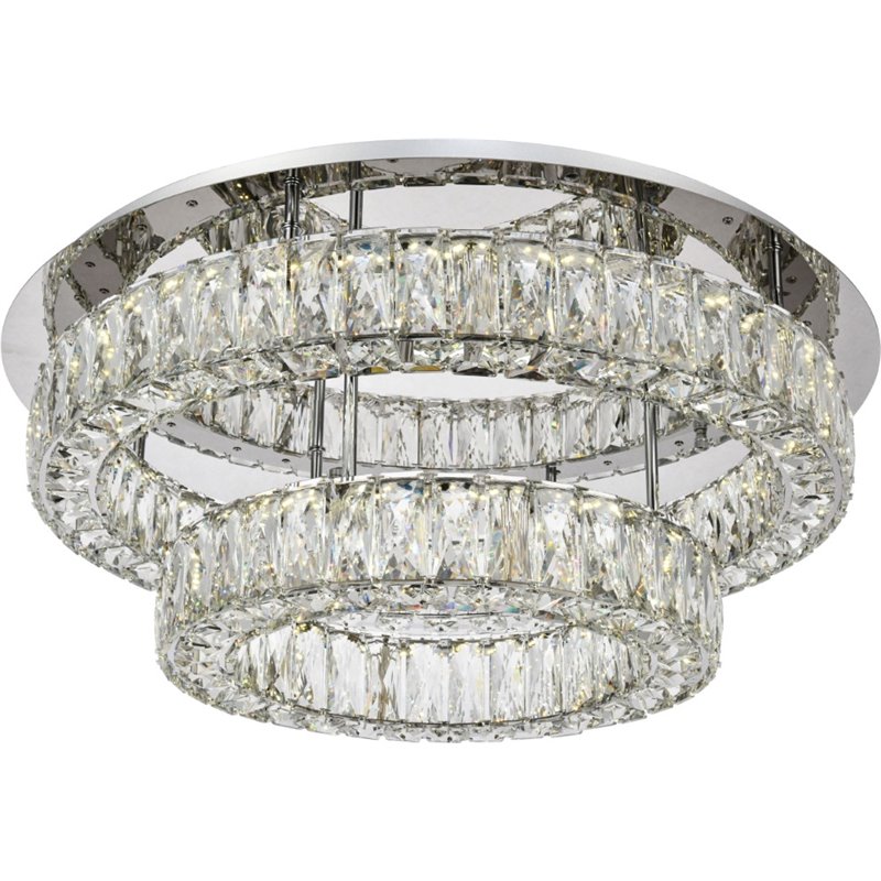 Elegant Lighting Monroe 2 Tier 25.6