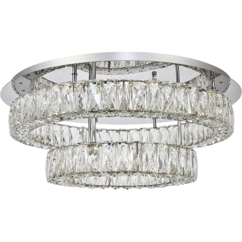Elegant Lighting Monroe 2 Tier 25.6