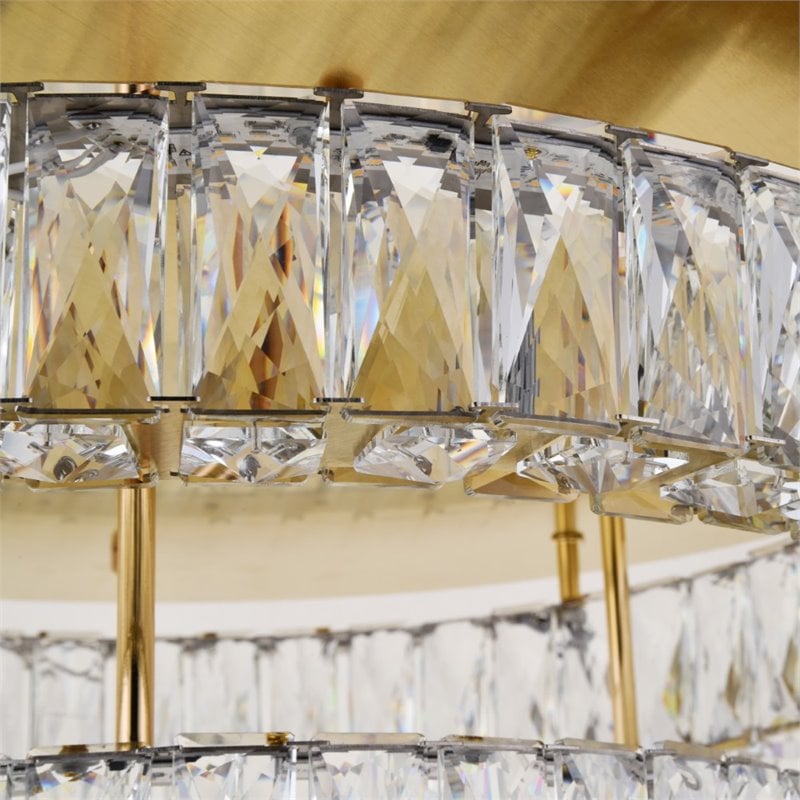 Elegant Lighting Monroe 2 Tier 25.6