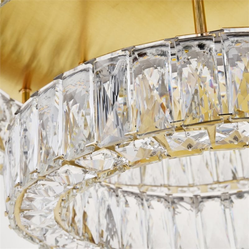 Elegant Lighting Monroe 2 Tier 25.6