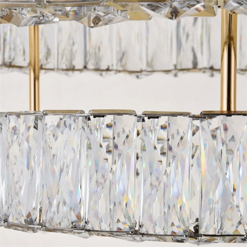 Elegant Lighting Monroe 2 Tier 25.6