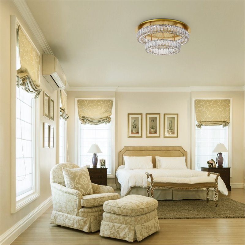 Elegant Lighting Monroe 2 Tier 25.6