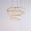 Elegant Lighting Monroe 2 Tier 17.7