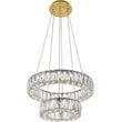 Elegant Lighting Monroe 2 Tier 17.7