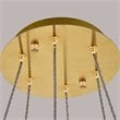 Elegant Lighting Monroe 2 Tier 17.7