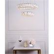 Elegant Lighting Monroe 2 Tier 17.7