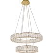 Elegant Lighting Monroe 2 Tier 23.6