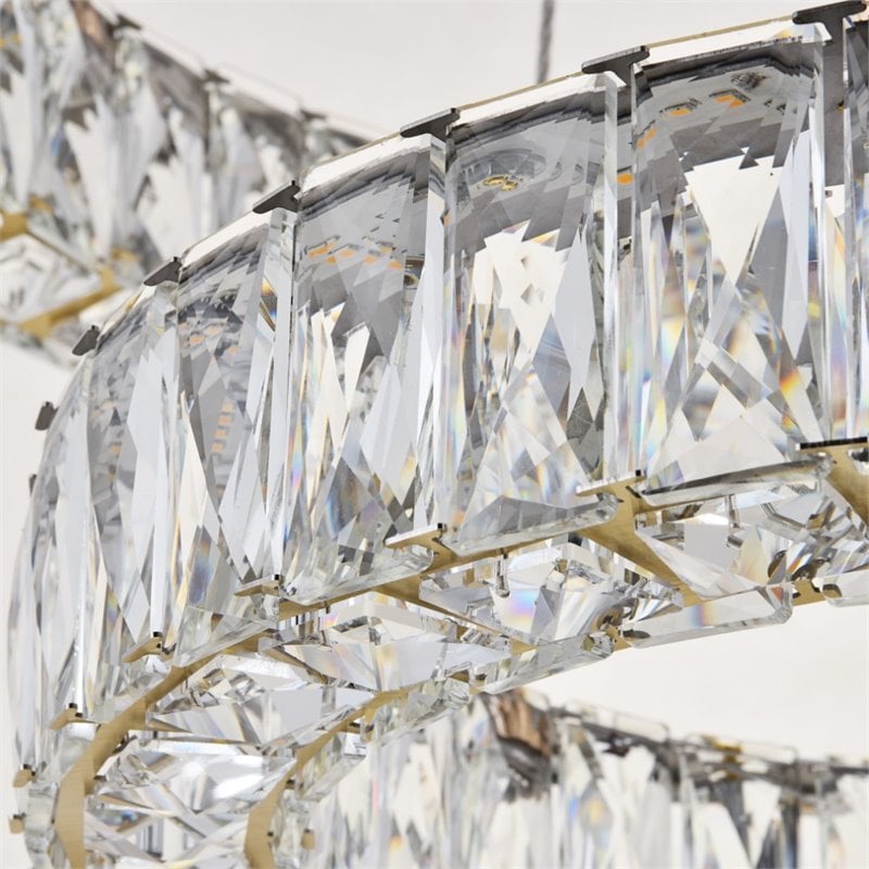 Elegant Lighting Monroe 2 Tier 23.6