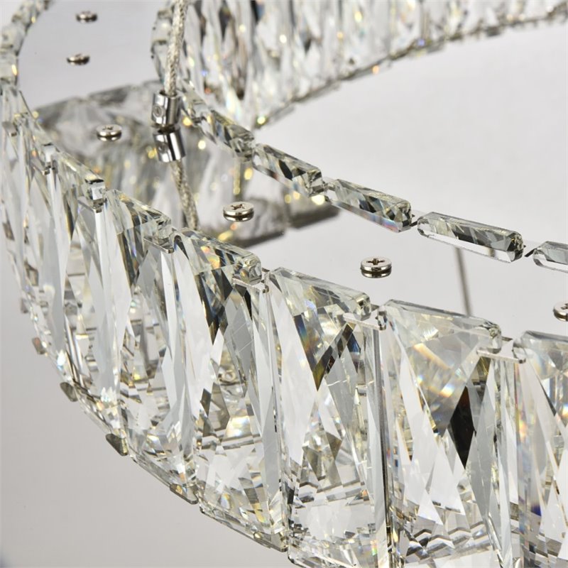 Elegant Lighting Monroe 2 Tier 31.5