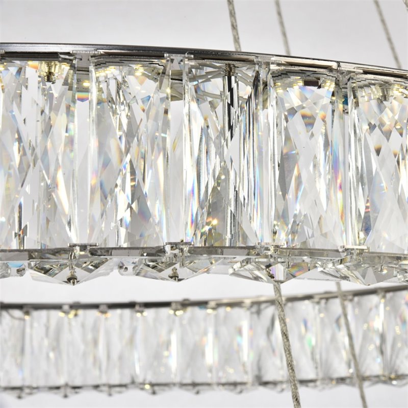 Elegant Lighting Monroe 2 Tier 31.5