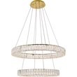 Elegant Lighting Monroe 2 Tier 31.5
