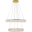 Elegant Lighting Monroe 2 Tier 31.5