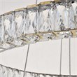 Elegant Lighting Monroe 2 Tier 31.5