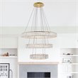 Elegant Lighting Monroe 3 Tier 31.5