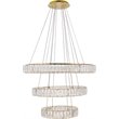 Elegant Lighting Monroe 3 Tier 31.5