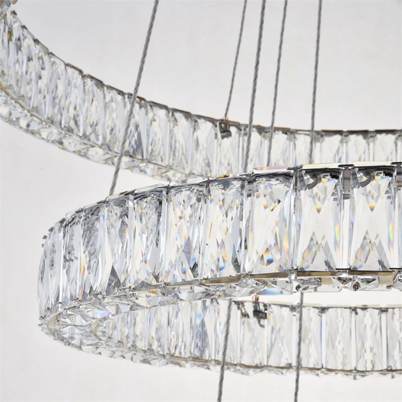 Elegant Lighting Monroe 3 Tier 31.5