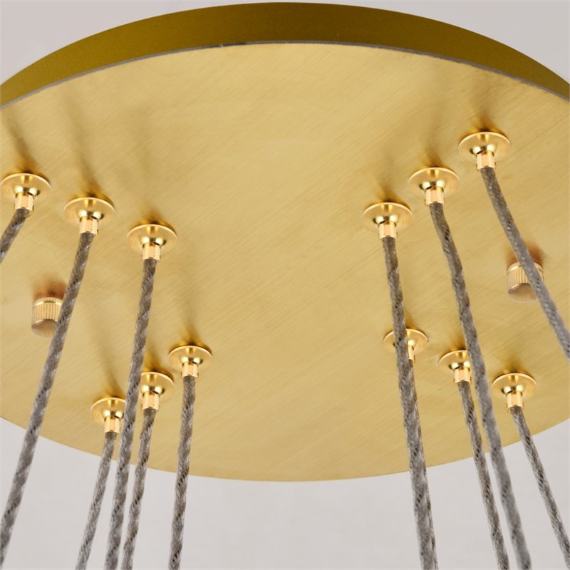 Elegant Lighting Monroe 3 Tier 31.5