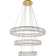 Elegant Lighting Monroe 3 Tier 31.5