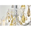 Elegant Lighting Maria Theresa 84 Light Royal Cut Crystal Chandelier in Chrome