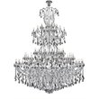 Elegant Lighting Maria Theresa 84 Light Royal Cut Crystal Chandelier in Chrome