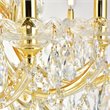 Elegant Lighting Maria Theresa 84 Light Royal Cut Crystal Chandelier in Gold