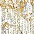 Elegant Lighting Maria Theresa 84 Light Royal Cut Crystal Chandelier in Gold