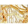 Elegant Lighting Maria Theresa 84 Light Royal Cut Crystal Chandelier in Gold