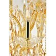 Elegant Lighting Maria Theresa 84 Light Royal Cut Crystal Chandelier in Gold