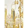 Elegant Lighting Maria Theresa 84 Light Royal Cut Crystal Chandelier in Gold