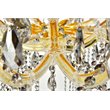 Elegant Lighting Maria Theresa 84 Light Royal Cut Crystal Chandelier in Gold