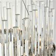Elegant Lighting Dallas 14 Light Royal Cut Crystal Chandelier in Chrome