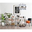 Elegant Lighting Dallas 14 Light Royal Cut Crystal Chandelier in Chrome