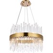 Elegant Lighting Dallas 14-Light Crystal & Metal Chandelier in Gold