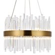 Elegant Lighting Dallas 14-Light Crystal & Metal Chandelier in Gold