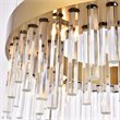 Elegant Lighting Dallas 14-Light Crystal & Metal Chandelier in Gold
