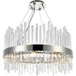 Elegant Lighting Dallas 16 Light Royal Cut Crystal Chandelier in Chrome