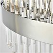 Elegant Lighting Dallas 16 Light Royal Cut Crystal Chandelier in Chrome