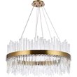 Elegant Lighting Dallas 18-Light Crystal & Metal Chandelier in Gold