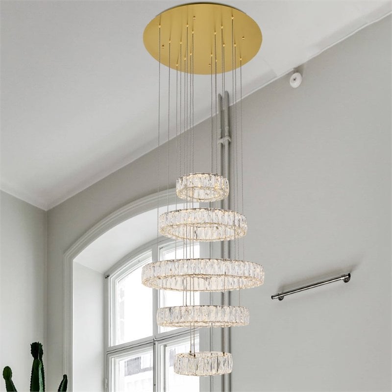 Elegant Lighting Monroe 5 Tier 25.6