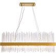 Elegant Lighting Dallas 20 Light Royal Cut Crystal Chandelier in Gold
