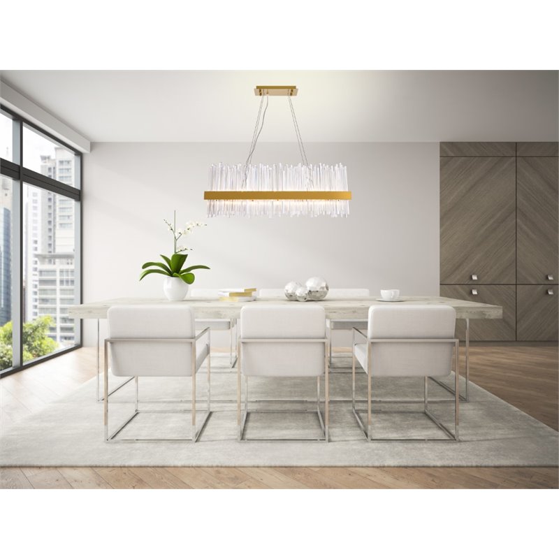 Elegant Lighting Dallas 20 Light Royal Cut Crystal Chandelier in Gold
