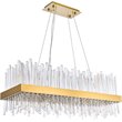 Elegant Lighting Dallas 20 Light Royal Cut Crystal Chandelier in Gold