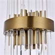 Elegant Lighting Dallas 2 Light Royal Cut Crystal Wall Sconce in Gold